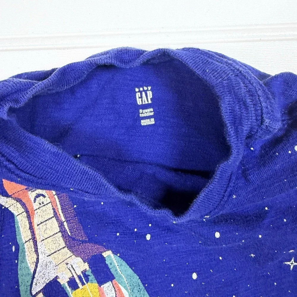 Baby Gap Short Sleeve T-Shirt Lot Toddler 3T‎ Multicolor GUC